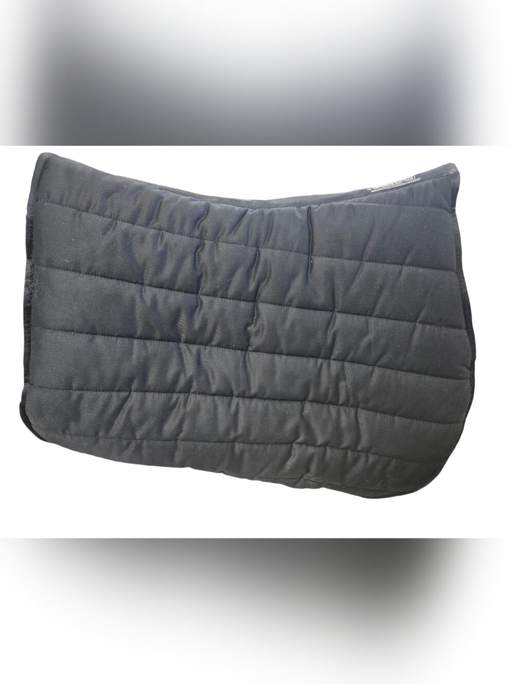Roma All Purpose Saddle Pad Reversible Black & White